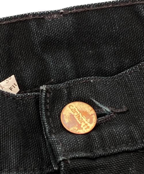 CarHartt（カーハート）CarHartt (カーハート) ダブルニーペインターパンツ ブラック サイズ:36×30の古着・服飾アイテム