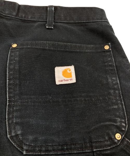 CarHartt（カーハート）CarHartt (カーハート) ダブルニーペインターパンツ ブラック サイズ:36×30の古着・服飾アイテム