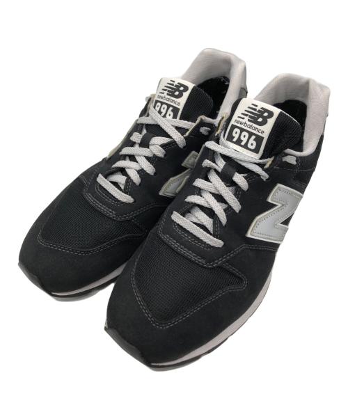 NEW BALANCE（ニューバランス）NEW BALANCE (ニューバランス) 996 GORE-TEX Black Metallic Silver ブラック サイズ:27ｃｍの古着・服飾アイテム