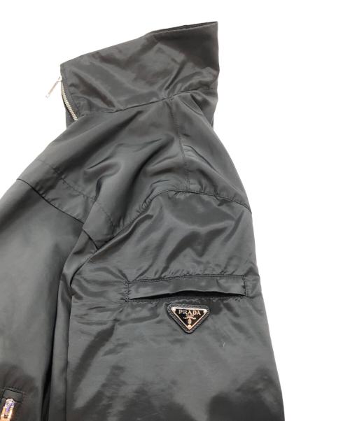 PRADA（プラダ）PRADA (プラダ) K-WAY SEMIFODERATO Jacket ブラック サイズ:50の古着・服飾アイテム