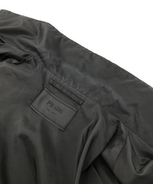 PRADA（プラダ）PRADA (プラダ) K-WAY SEMIFODERATO Jacket ブラック サイズ:50の古着・服飾アイテム