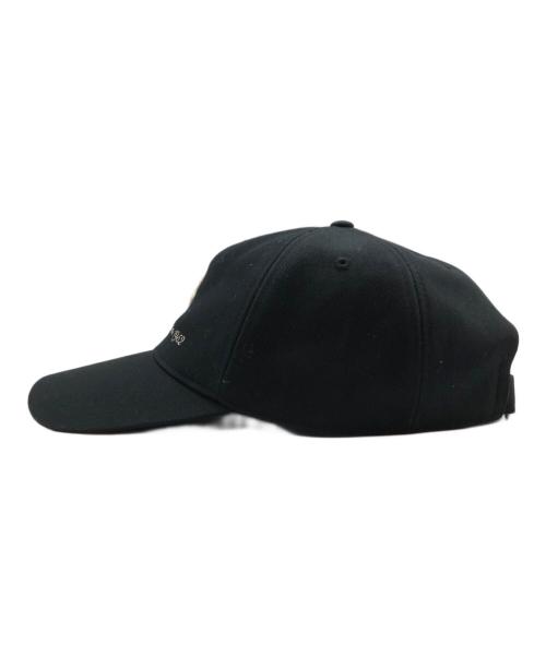MONCLER（モンクレール）MONCLER (モンクレール) ベースボールキャップ ブラック サイズ:UNIの古着・服飾アイテム