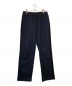 COMME des GARCONS HOMMEコムデギャルソン オム）の古着「サイドライントラックパンツ」｜ネイビー