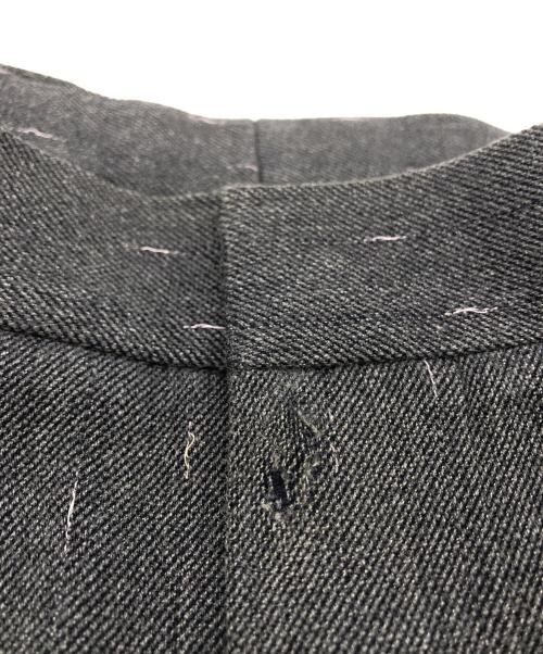 VERSACE（ヴェルサーチェ）VERSACE (ヴェルサーチェ) カスリセットアップスーツ グレー サイズ:SIZE 46の古着・服飾アイテム