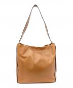 PRADAプラダ）の古着「型押しワンショルダーバッグ」｜ベージュ