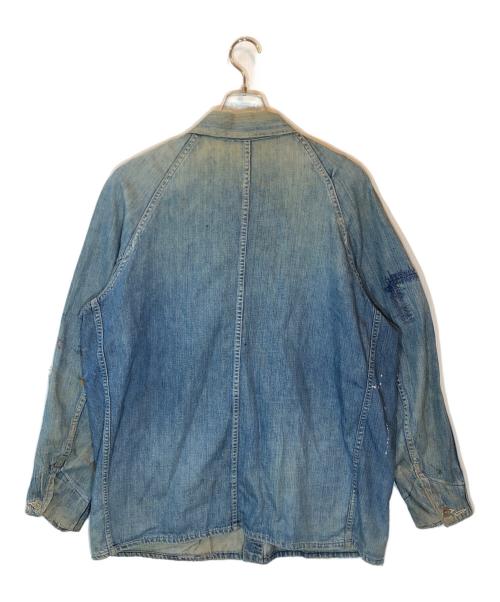 COWDEN（カウデン）COWDEN (カウデン) デニムカバーオール ブルー サイズ:下記参照の古着・服飾アイテム