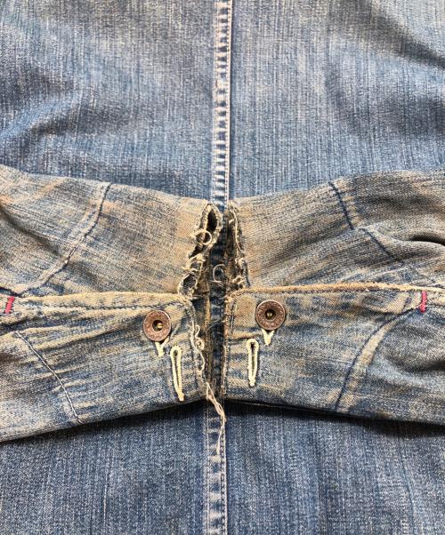 COWDEN（カウデン）COWDEN (カウデン) デニムカバーオール ブルー サイズ:下記参照の古着・服飾アイテム