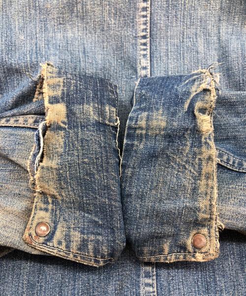 COWDEN（カウデン）COWDEN (カウデン) デニムカバーオール ブルー サイズ:下記参照の古着・服飾アイテム