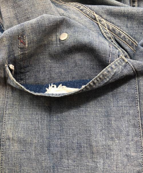 COWDEN（カウデン）COWDEN (カウデン) デニムカバーオール ブルー サイズ:下記参照の古着・服飾アイテム