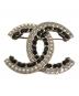 CHANEL（シャネル）の古着「ココマークブローチ」｜ゴールド×ブラック
