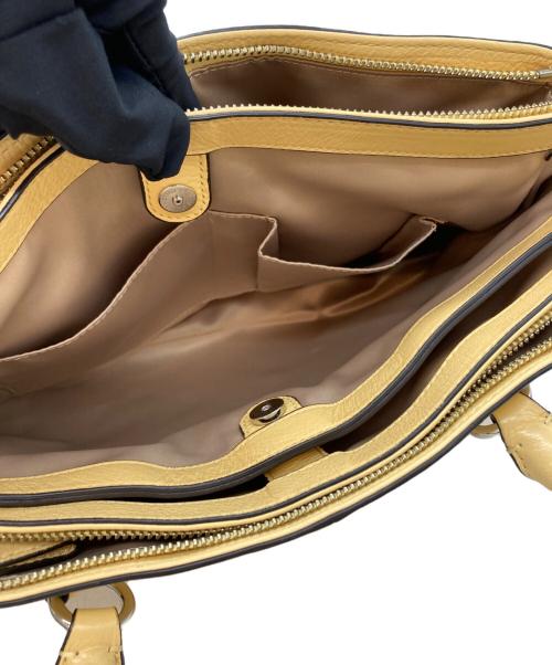 COACH（コーチ）COACH (コーチ) トートバッグ イエローの古着・服飾アイテム