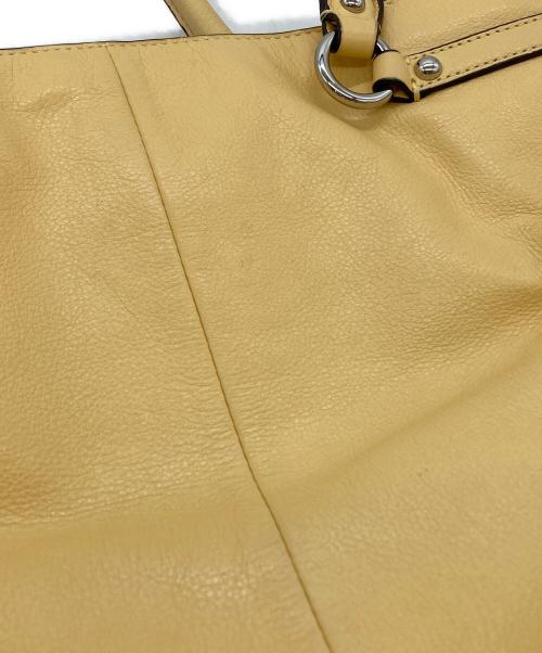 COACH（コーチ）COACH (コーチ) トートバッグ イエローの古着・服飾アイテム