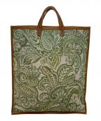 AVACATIONアヴァケーション）の古着「ペイズリートートバッグ」｜グリーン