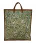 AVACATION（アヴァケーション）の古着「ペイズリートートバッグ」｜グリーン