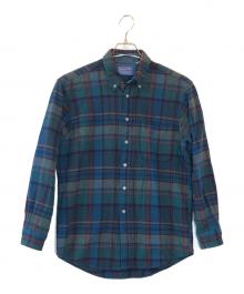 PENDLETON（ペンドルトン）の古着「ウールチェックシャツ」｜ブルー
