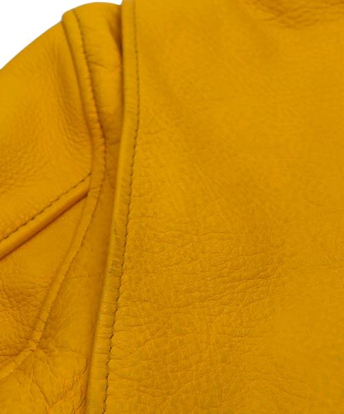 Schott（ショット）Schott (ショット) ワンスターライダースジャケット イエロー サイズ:38の古着・服飾アイテム