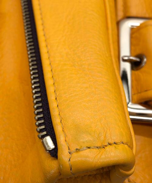 Schott（ショット）Schott (ショット) ワンスターライダースジャケット イエロー サイズ:38の古着・服飾アイテム