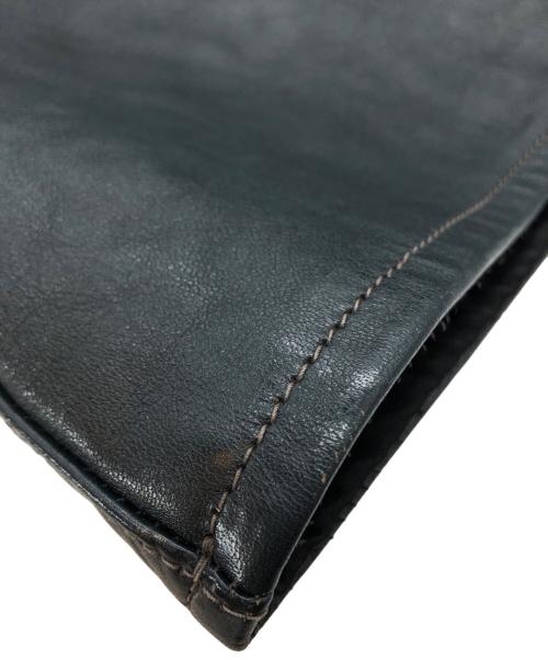 Buco（ブコ）Buco (ブコ) ホースハイドシングルレザージャケット ネイビー サイズ:36の古着・服飾アイテム