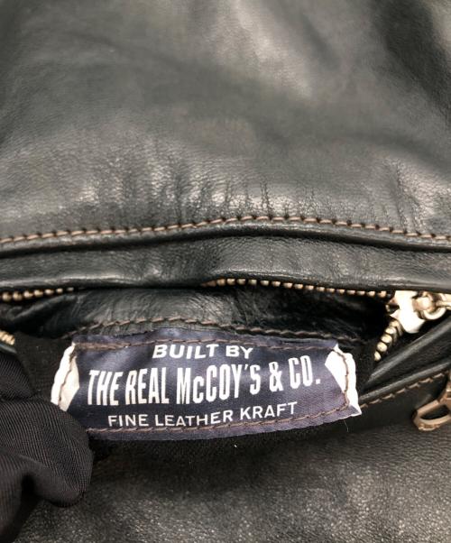 Buco（ブコ）Buco (ブコ) ホースハイドシングルレザージャケット ネイビー サイズ:36の古着・服飾アイテム