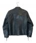 Buco (ブコ) ホースハイドシングルレザージャケット ネイビー サイズ:36：100000円