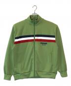Hysteric Glamourヒステリックグラマー）の古着「HIGH ENERGY トラック ジャケット」｜グリーン