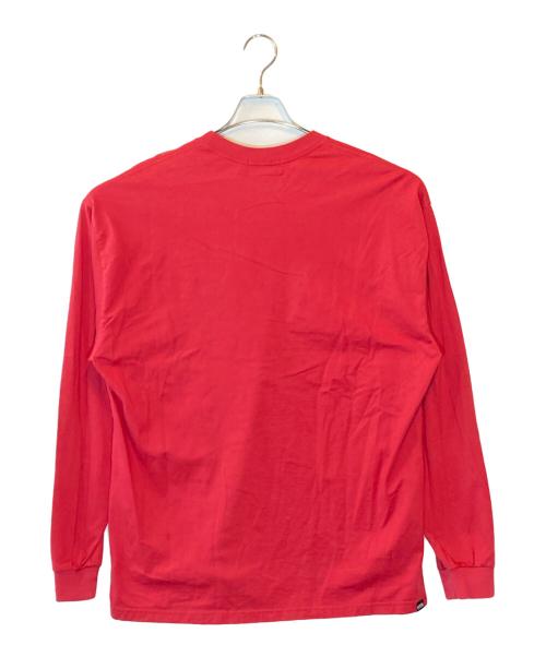 Hysteric Glamour（ヒステリックグラマー）Hysteric Glamour (ヒステリックグラマー) KEEP MUSIC Tシャツ レッド サイズ:XLの古着・服飾アイテム