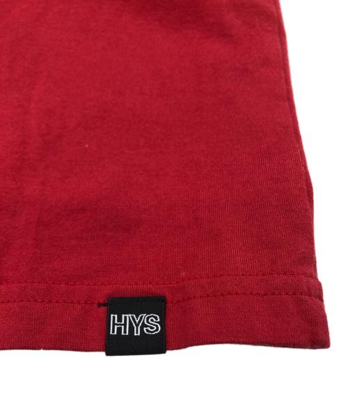 Hysteric Glamour（ヒステリックグラマー）Hysteric Glamour (ヒステリックグラマー) KEEP MUSIC Tシャツ レッド サイズ:XLの古着・服飾アイテム