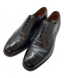 CHURCH'S（チャーチ）の古着「プレーントゥ ドレスシューズ」｜ブラック