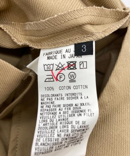 s'yte（サイト）s'yte (サイト) フロントジップカーゴパンツ ベージュ サイズ:SIZE 3の古着・服飾アイテム