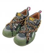 GUCCIグッチ）の古着「フラッシュトレックスニーカー」｜ブラック