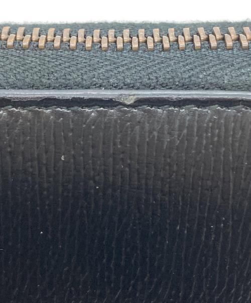 GUCCI（グッチ）GUCCI (グッチ) キングスネークラウンドファスナーウォレット ブラックの古着・服飾アイテム