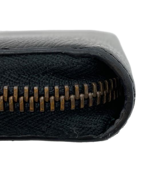 GUCCI（グッチ）GUCCI (グッチ) キングスネークラウンドファスナーウォレット ブラックの古着・服飾アイテム