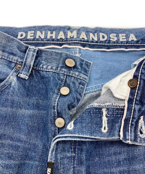 Denham（デンハム）Denham (デンハム) WIND AND SEA (ウィンダンシー) Denim East Winder ブルー サイズ:SIZE 81cm (W32)の古着・服飾アイテム