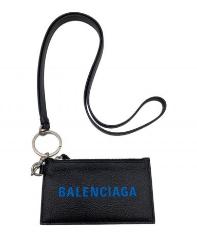 BALENCIAGA バレンシアガ 財布・ケース  黒 【古着】【中古】【送料無料】 中古・古着通販】BALENCIAGA (バレンシアガ) 3つ折り財布 ブラック