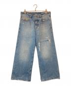 DIESELディーゼル）の古着「Relaxed Jeans D-Rise」｜スカイブルー