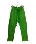 DINOWORKS（ディノワークス）の古着「egg pant」｜黄緑