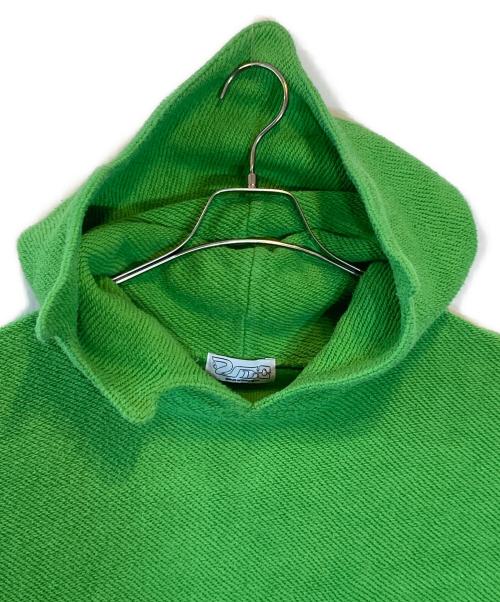 Dinoworks（ディノワークス）DINOWORKS (ディノワークス) EGG HOODIE 黄緑 サイズ:Mの古着・服飾アイテム
