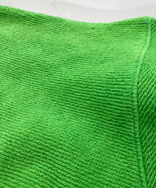 Dinoworks（ディノワークス）DINOWORKS (ディノワークス) EGG HOODIE 黄緑 サイズ:Mの古着・服飾アイテム