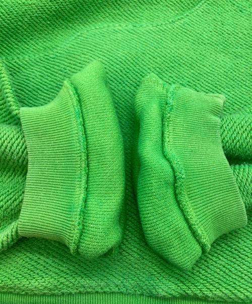 Dinoworks（ディノワークス）DINOWORKS (ディノワークス) EGG HOODIE 黄緑 サイズ:Mの古着・服飾アイテム