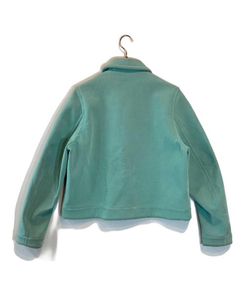 masu（エムエーエスユー）MASU (エムエーエスユー) FLOCKY DOLL TRUCKER JACKET ブルー サイズ:SIZE 48の古着・服飾アイテム