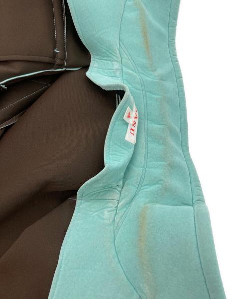 masu（エムエーエスユー）MASU (エムエーエスユー) FLOCKY DOLL TRUCKER JACKET ブルー サイズ:SIZE 48の古着・服飾アイテム