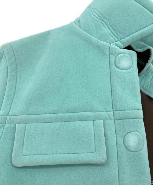 masu（エムエーエスユー）MASU (エムエーエスユー) FLOCKY DOLL TRUCKER JACKET ブルー サイズ:SIZE 48の古着・服飾アイテム