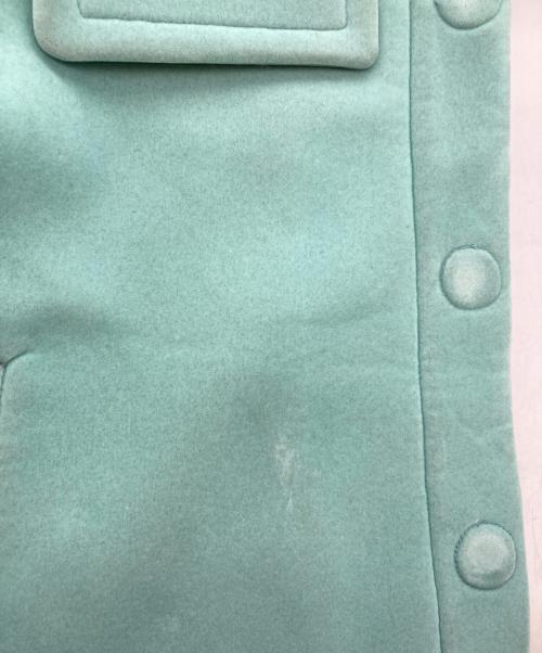 masu（エムエーエスユー）MASU (エムエーエスユー) FLOCKY DOLL TRUCKER JACKET ブルー サイズ:SIZE 48の古着・服飾アイテム