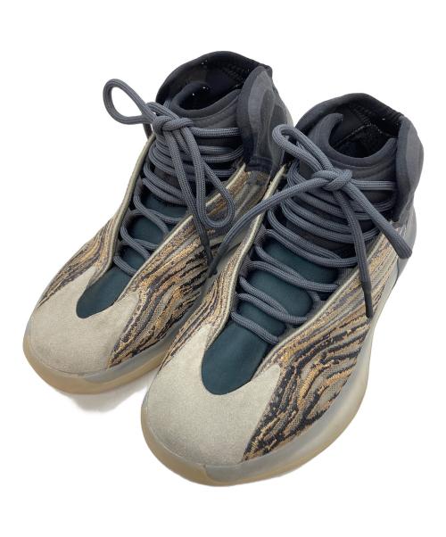 adidas（アディダス）adidas (アディダス) YEEZY QNTM Amber Tint ブラック×ブラウン サイズ:US8 1/2の古着・服飾アイテム