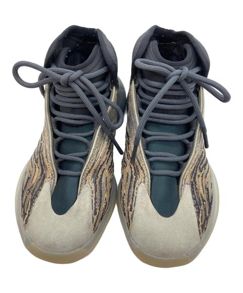 adidas（アディダス）adidas (アディダス) YEEZY QNTM Amber Tint ブラック×ブラウン サイズ:US8 1/2の古着・服飾アイテム