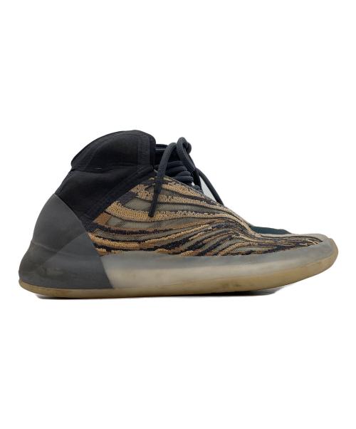 adidas（アディダス）adidas (アディダス) YEEZY QNTM Amber Tint ブラック×ブラウン サイズ:US8 1/2の古着・服飾アイテム