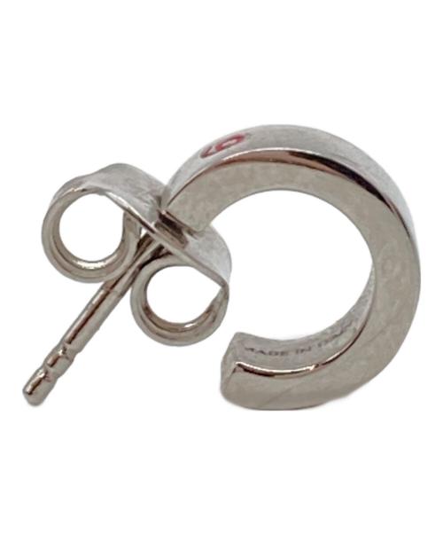 MM6 Maison Margiela（エムエムシックスメゾンマルジェラ）MM6 Maison Margiela (エムエムシックスメゾンマルジェラ) フープピアス シルバーの古着・服飾アイテム