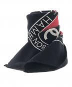 CHANELシャネル）の古着「シルクスカーフ」｜レッド