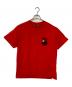 stussy（ステューシー）の古着「8ボール半袖Tシャツ」｜レッド