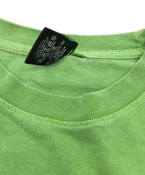 stussy（ステューシー）stussy (ステューシー) サーフマン半袖Tシャツ グリーン サイズ:Lの古着・服飾アイテム